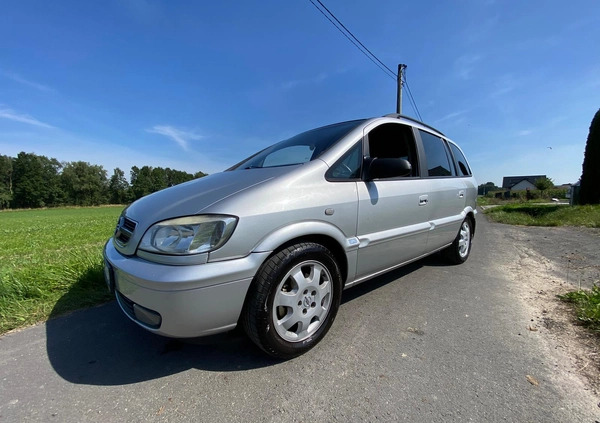 Opel Zafira cena 5900 przebieg: 347000, rok produkcji 2004 z Puszczykowo małe 92